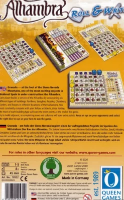 Alhambra: Roll & Write