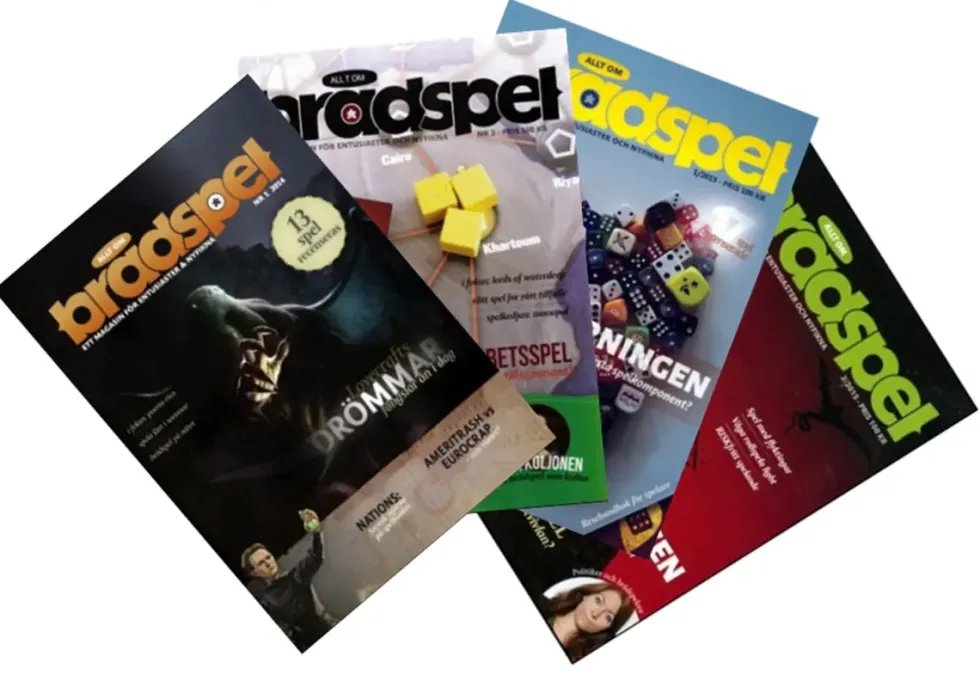Allt om Brädspel (Alla 8 tidningarna)