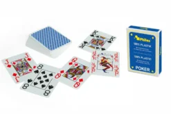 Blue Plastic Poker Cards (Philos)