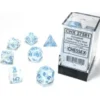 Borealis - Icicle/light blue Luminary - Dice set