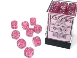 Borealis - Pink/Silver (Luminary) - d6, 36 st