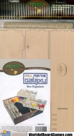 Broken Token: Roll for the Galaxy Organizer