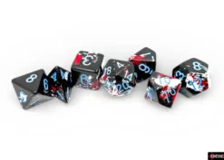 Brush - Dark Side/Blue - Dice Set