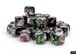 Brush - Paintball/Green - d6, 36 st (12 mm, prickar)