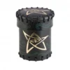 Call of Cthulhu Black & green-golden Leather Dice Cup