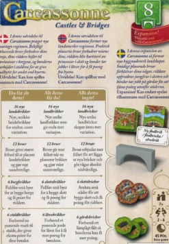Carcassonne: Expansion 8 - Castles & Bridges (SVE)