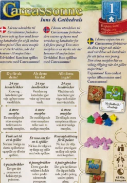 Carcassonne: Expansion 1 - Inns & Cathedrals (SVE)