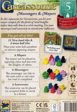 Carcassonne: Expansion 5 - Messengers & Mayors (ENG)