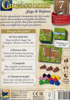 Carcassonne: Expansion 7 - Siege & Defense (ENG)