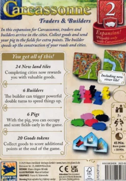 Carcassonne: Expansion 2 - Traders & Builders (ENG)