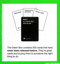 Cards Against Humanity: Green Box (Exp.)