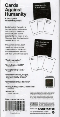 Cards Against Humanity - International edition (INTL)