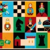 Chess and Draughts - Schack & Dam (Djeco)