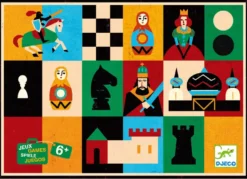 Chess and Draughts - Schack & Dam (Djeco)