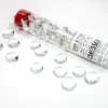 Chessex: Glass Gaming Stones - Crystal Clear (40 st)