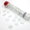 Chessex: Glass Gaming Stones - Catseye White (40 st)