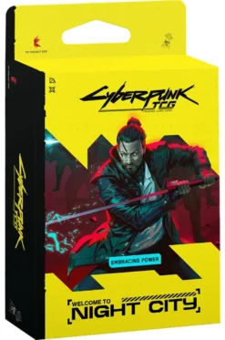 Cyberpunk TCG - Welcome to Night City - Embracing Power Starter Deck