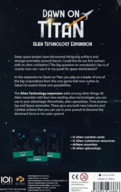 Dawn on Titan: Alien Technology (Exp.)