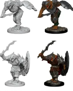 D&D Nolzur's Marvelous Miniatures: Dragonborn Fighter - Male (Unpainted)