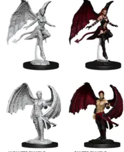 D&D Nolzur's Marvelous Miniatures: Succubus & Incubus (Unpainted)