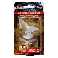 D&D Nolzur's Marvelous Miniatures: Aasimar Wizard - Female (Unpainted)