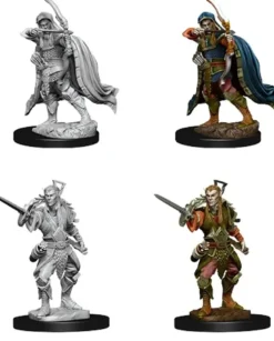 D&D Nolzur's Marvelous Miniatures: Elf Rogue - Male (Unpainted)