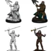 D&D Nolzur's Marvelous Miniatures: Half-Orc Fighter - Female (Unpainted)