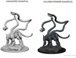 D&D Nolzur's Marvelous Miniatures: Displacer Beast (Unpainted)