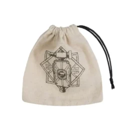 Dice Bag - Dwarven, Beige & Black