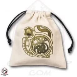 Dice Bag - Steampunk, Beige