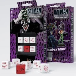 Dice Set - Batman Miniature Game, Joker - d6, 6 st