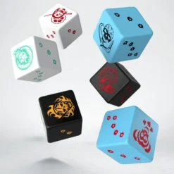 Dice Set - Batman Miniature Game, Suicide Squad - d6, 6 st