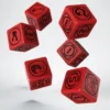 Dice Set - Battletech, House Kurita - d6, 6st