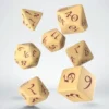 Dice Set - Classic RPG, Beige & Burgundy