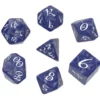 Dice Set - Classic RPG, Cobalt & White