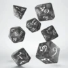 Dice Set - Classic RPG, Smoky & White