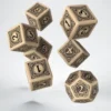Dice Set - Deluxe, The One Ring RPG - d6, 6st samt d12, 1st