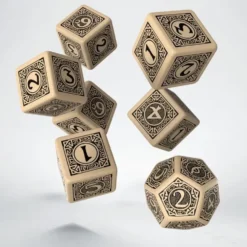 Dice Set - Deluxe, The One Ring RPG - d6, 6st samt d12, 1st