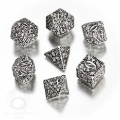 Dice Set - Forest, White and Black
