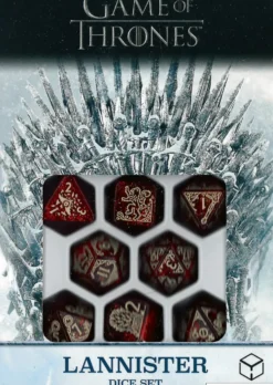 Dice Set: Game of Thrones - Lannister