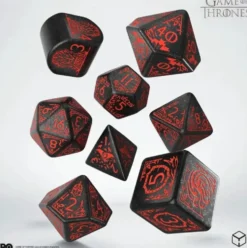 Dice Set: Game of Thrones - Targaryen