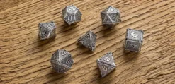 Dice Set - Metal Mythical