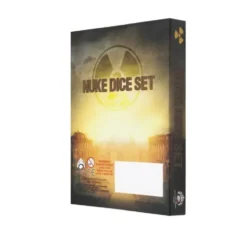Dice Set - Nuke, Black and Yellow
