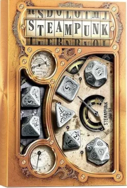 Dice Set - Steampunk, Metal