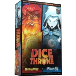 Dice Throne: Barbarian vs Moon Elf