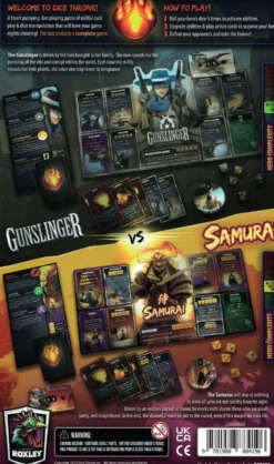 Dice Throne: Gunslinger vs Samurai