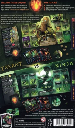 Dice Throne: Treant vs Ninja