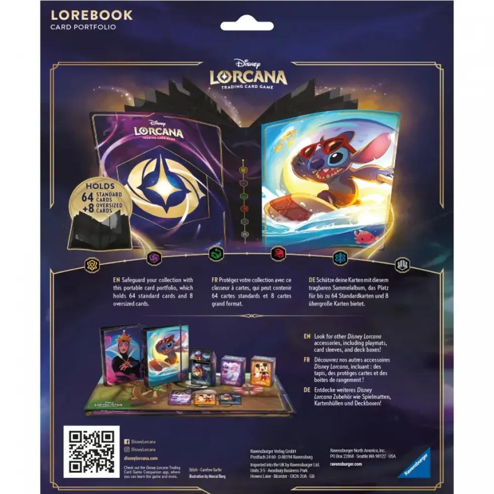 Disney Lorcana Card Portfolio - Stitch