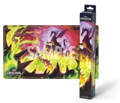 Disney Lorcana Winterspell Playmat - Dragon Fire