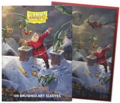 Dragon Shield: Brushed Art Sleeves - Christmas (63 x 88 mm) 100 st